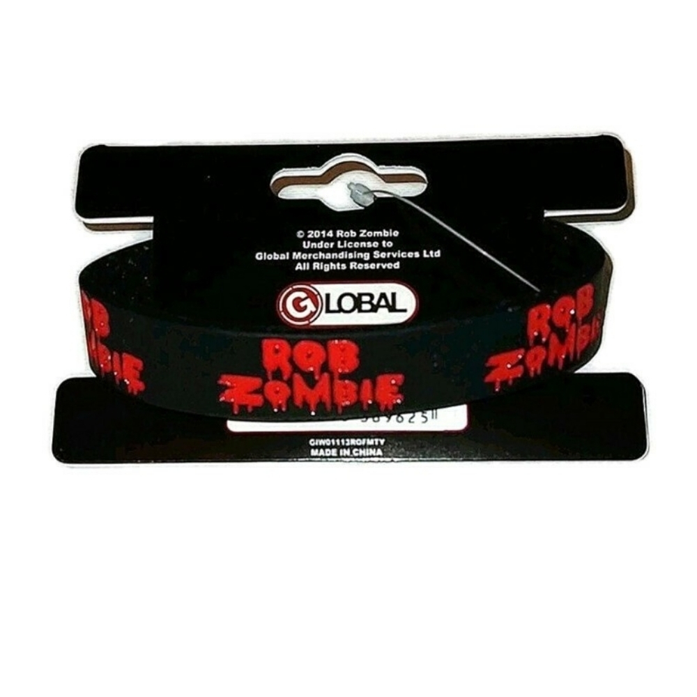 Rob Zombie Gummy Wrist Band Bracelet - Picture 2 of 3
